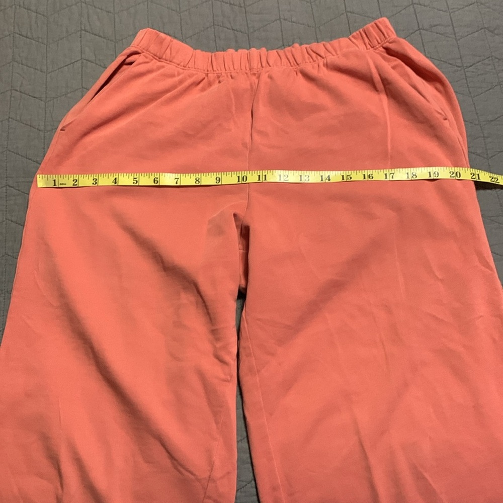 Patagonia Women’s Regenerative Coral Organic Cotton Essential Medium Pants Relax - Picture 13 of 15